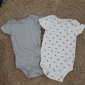 2 - 24 month Carter's onesies